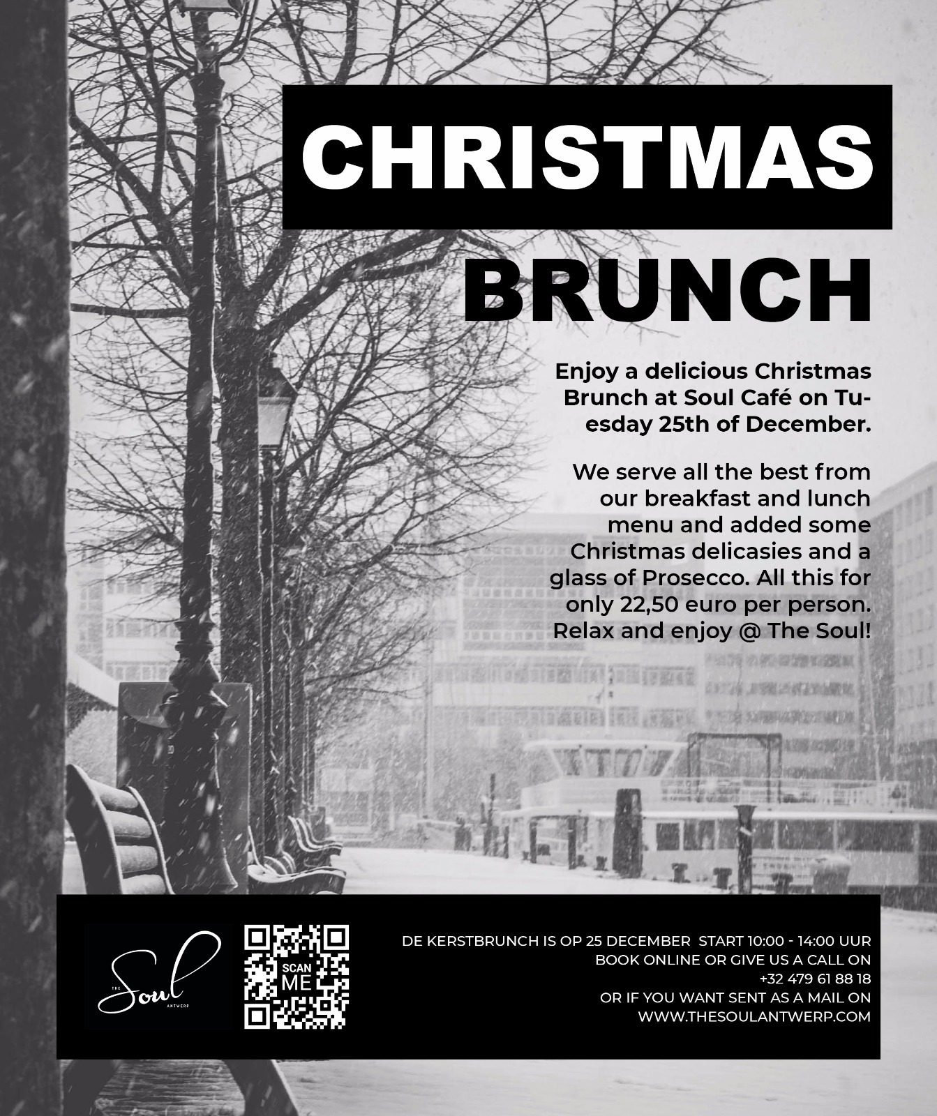 CHRISTMAS BRUNCH SOUL CAFE